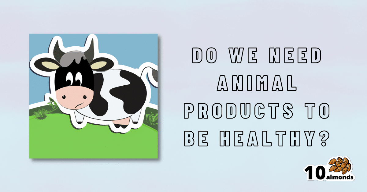 Are animal products necessary for a healthy lifestyle?