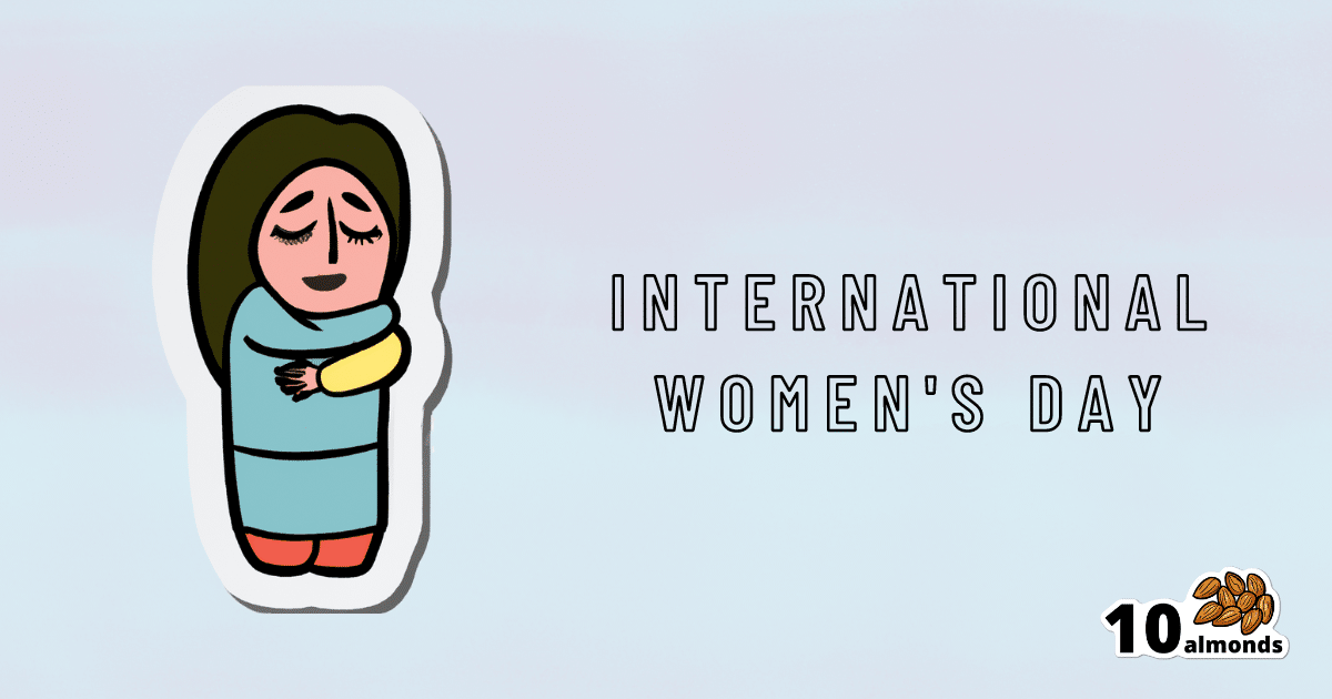 Celebrate International Women's Day with this meaningful sticker.