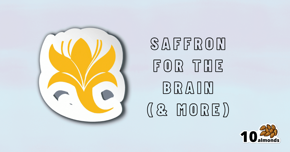 Saffron for the brain with added SEO benefits.