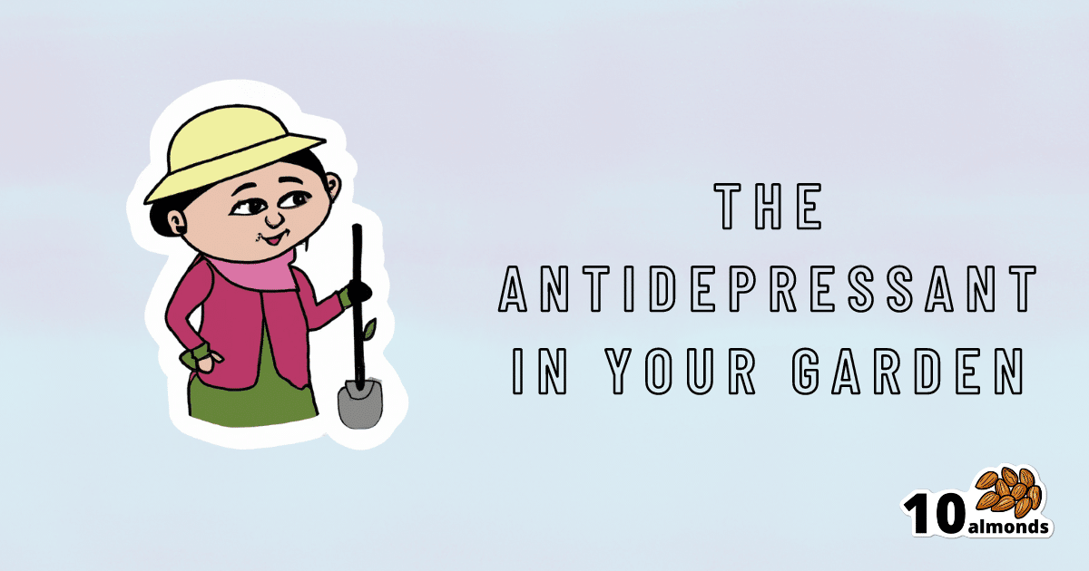 The antidepressant in your garden.