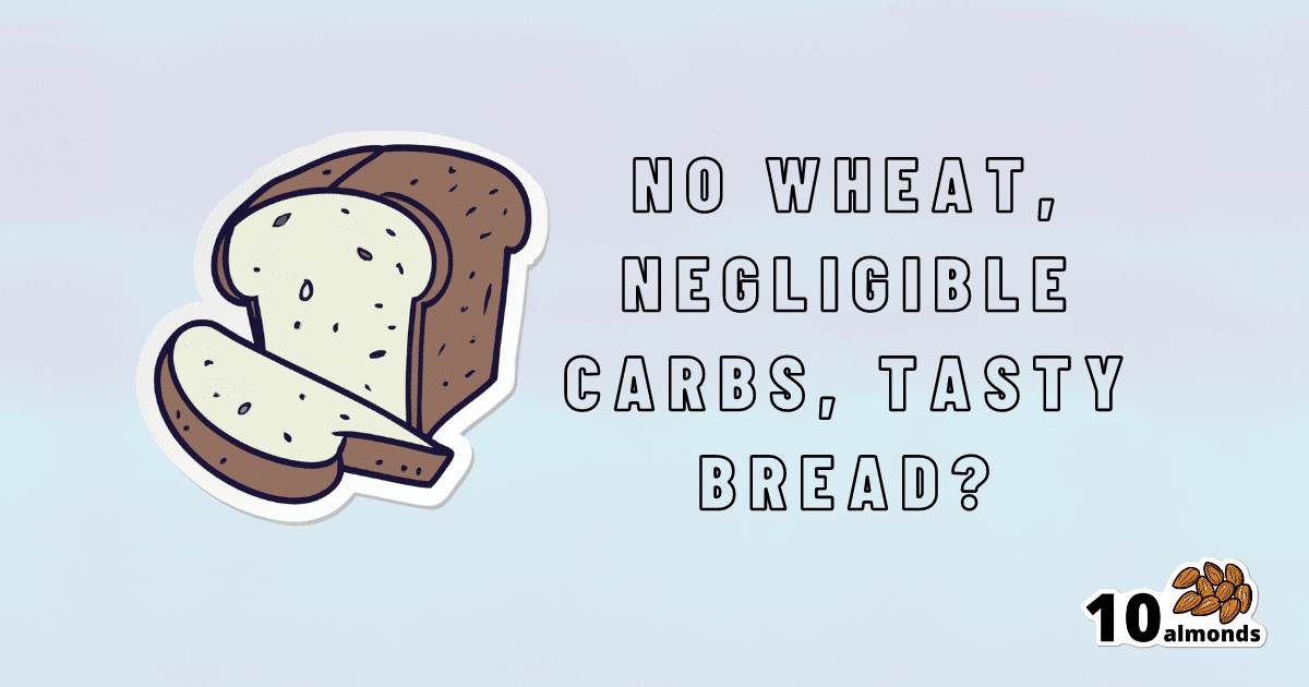 A sticker that says no wheat, noodle cards, and the healthiest bread recipe.