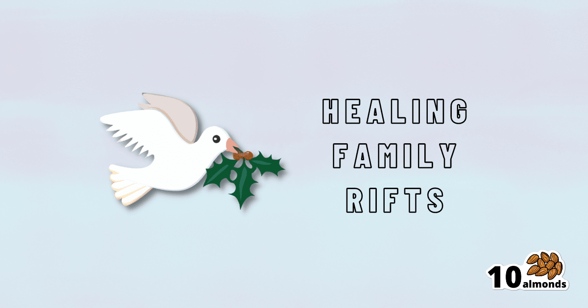 A white dove symbolizing healing and soothing Psychology to mend family rifts.