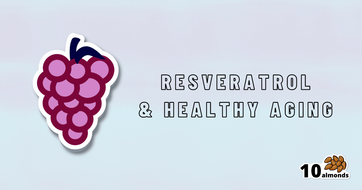 A grape with resveratrol, promoting healthy aging.