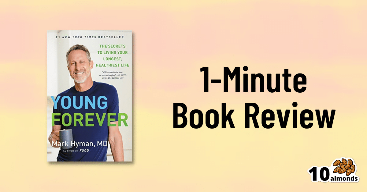 1 minute Young Forever book review with secrets.