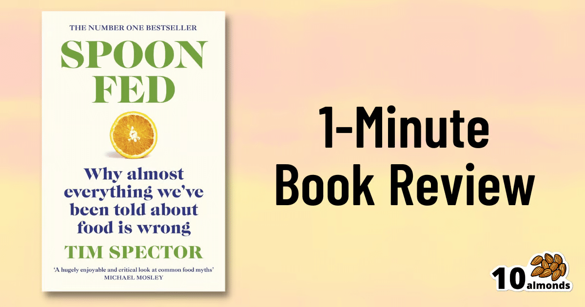 Spoon-Fed: 1 minute food book review with a twist.