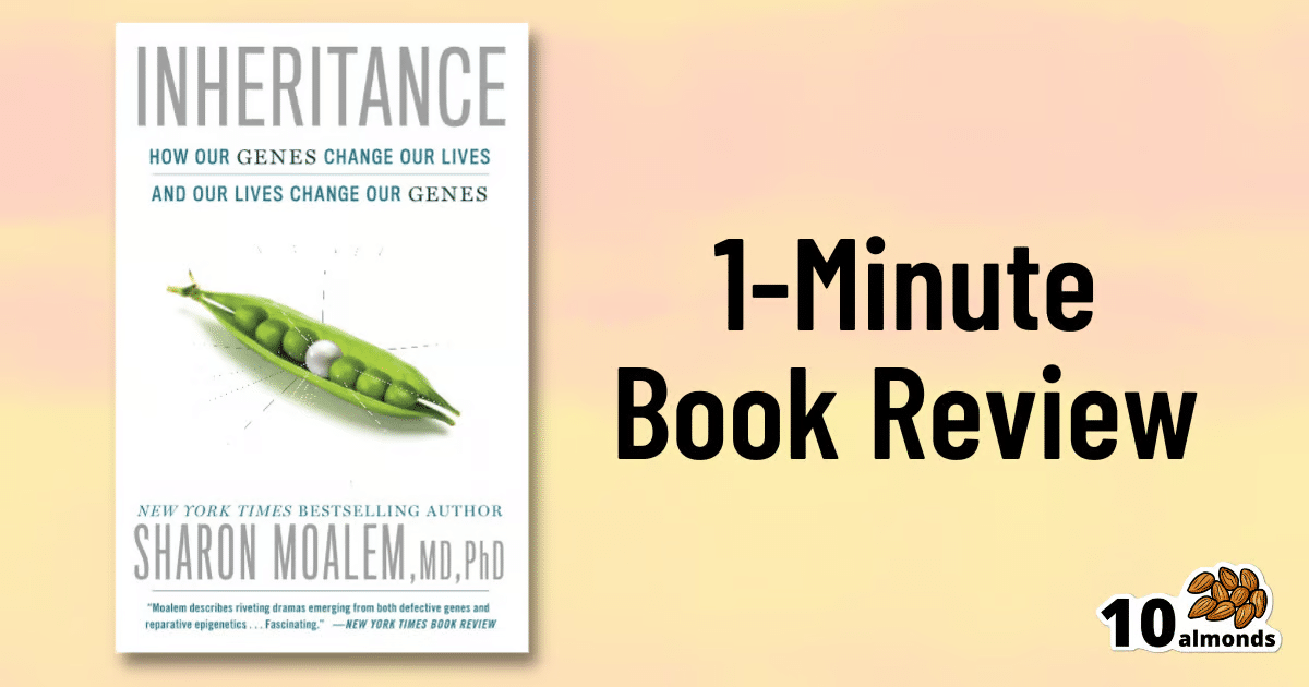 "Inheritance" is a book that explores the fascinating world of genetics and the concept of inheritance. This 1-minute book review delves into the intricate process of how genes are passed down