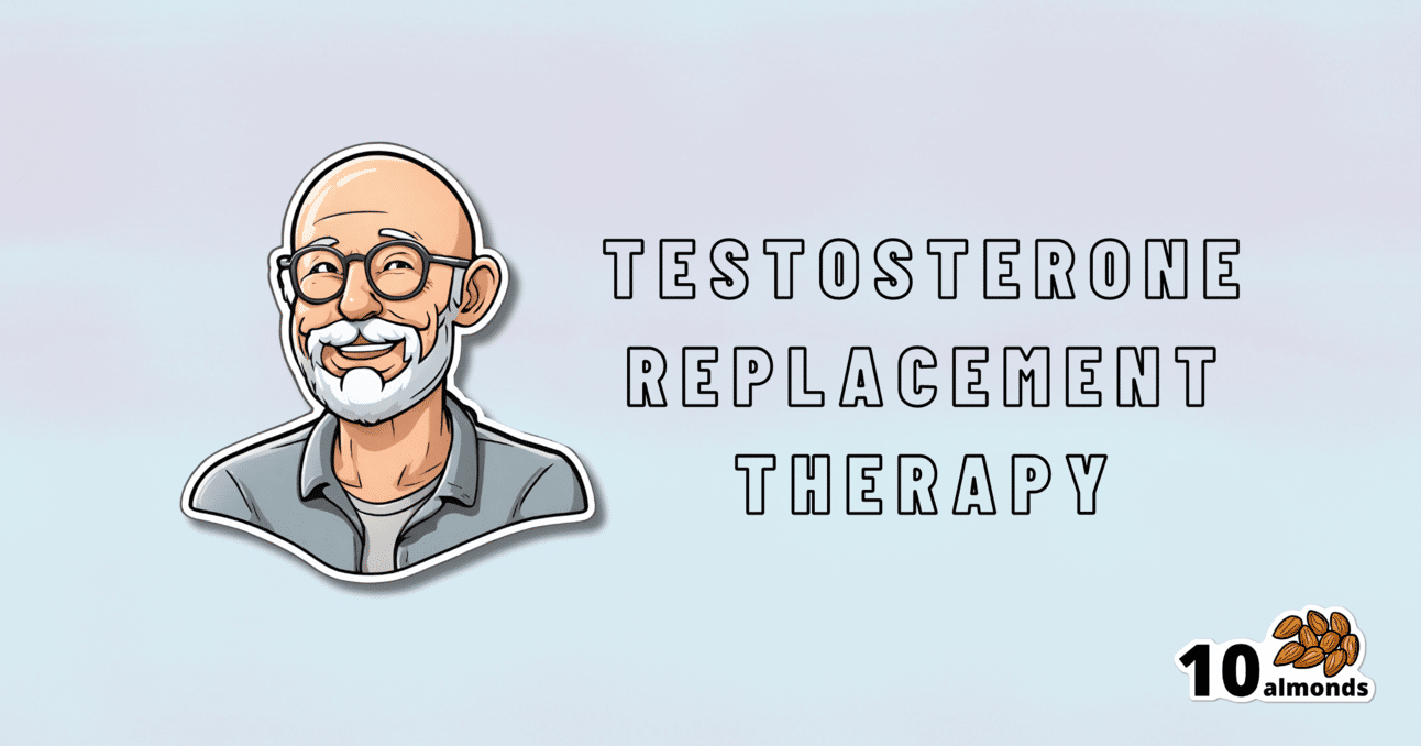 Testosterone replacement therapy, also known as topping up, helps individuals by replenishing their testosterone levels.