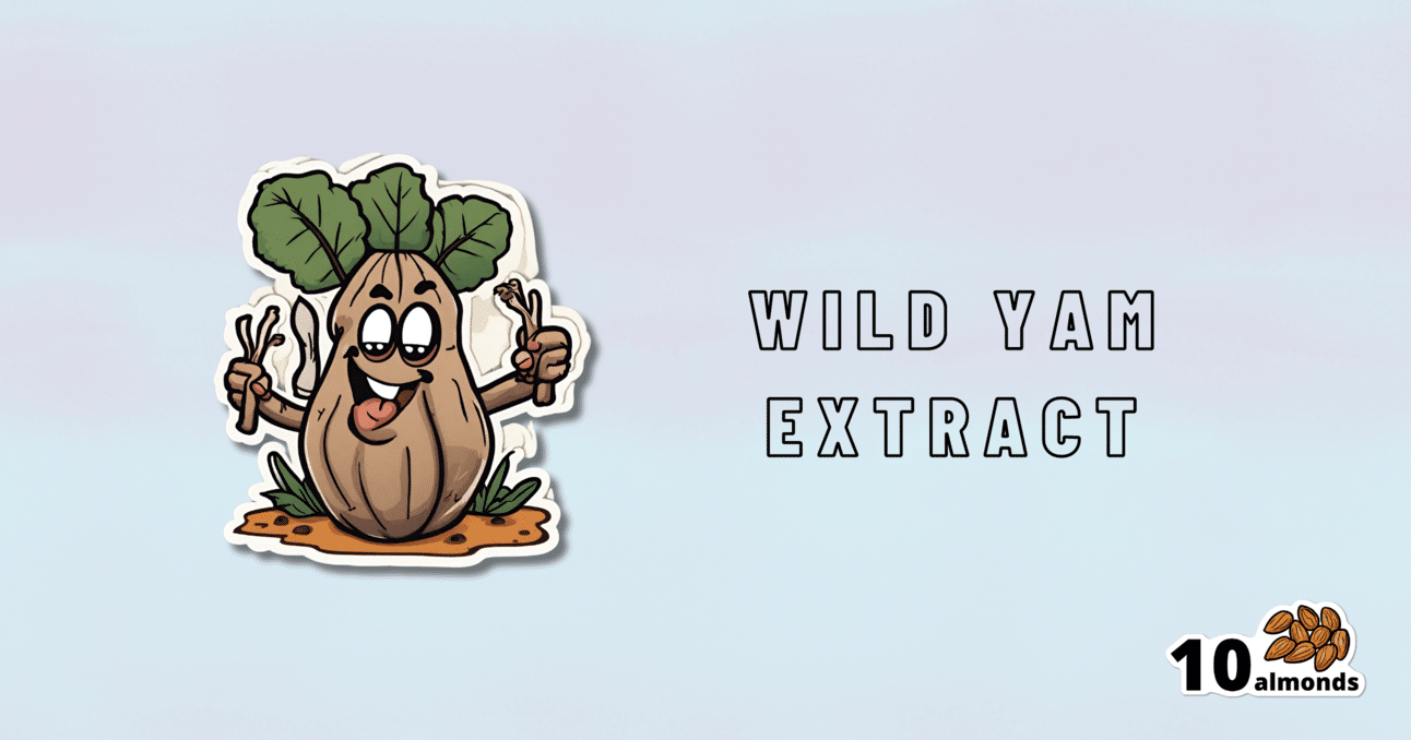 Wild yam extract, also known as Dioscorea Villosa, is a natural sticker derived from the roots of the wild yam plant. It has been traditionally used for its potential benefits on