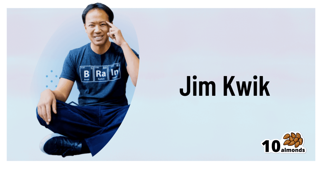 Jim Kwik is a renowned expert in brain training and building mental resilience. With his innovative techniques and physical exercises, Jim Kwik helps individuals enhance their brain power and unlock their full potential.